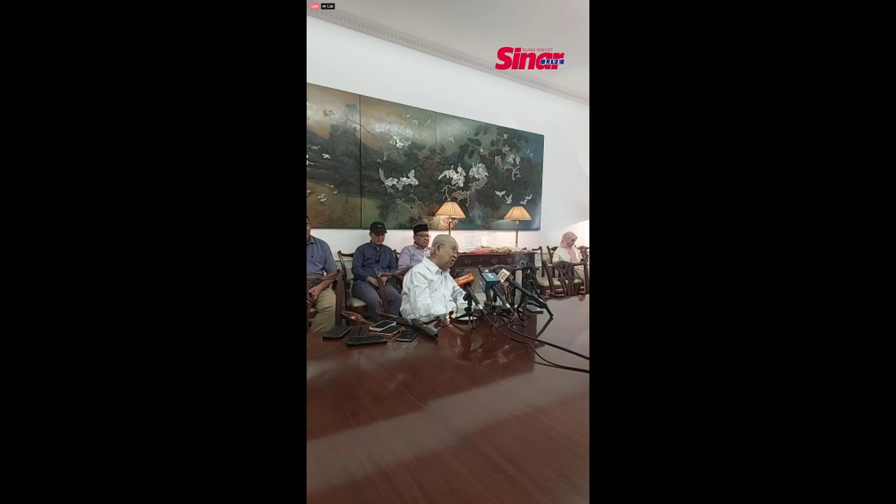 [SINAR LIVE] Sidang media veteran UMNO, Tengku Razaleigh Hamzah berkaitan isu semasa dalam negara