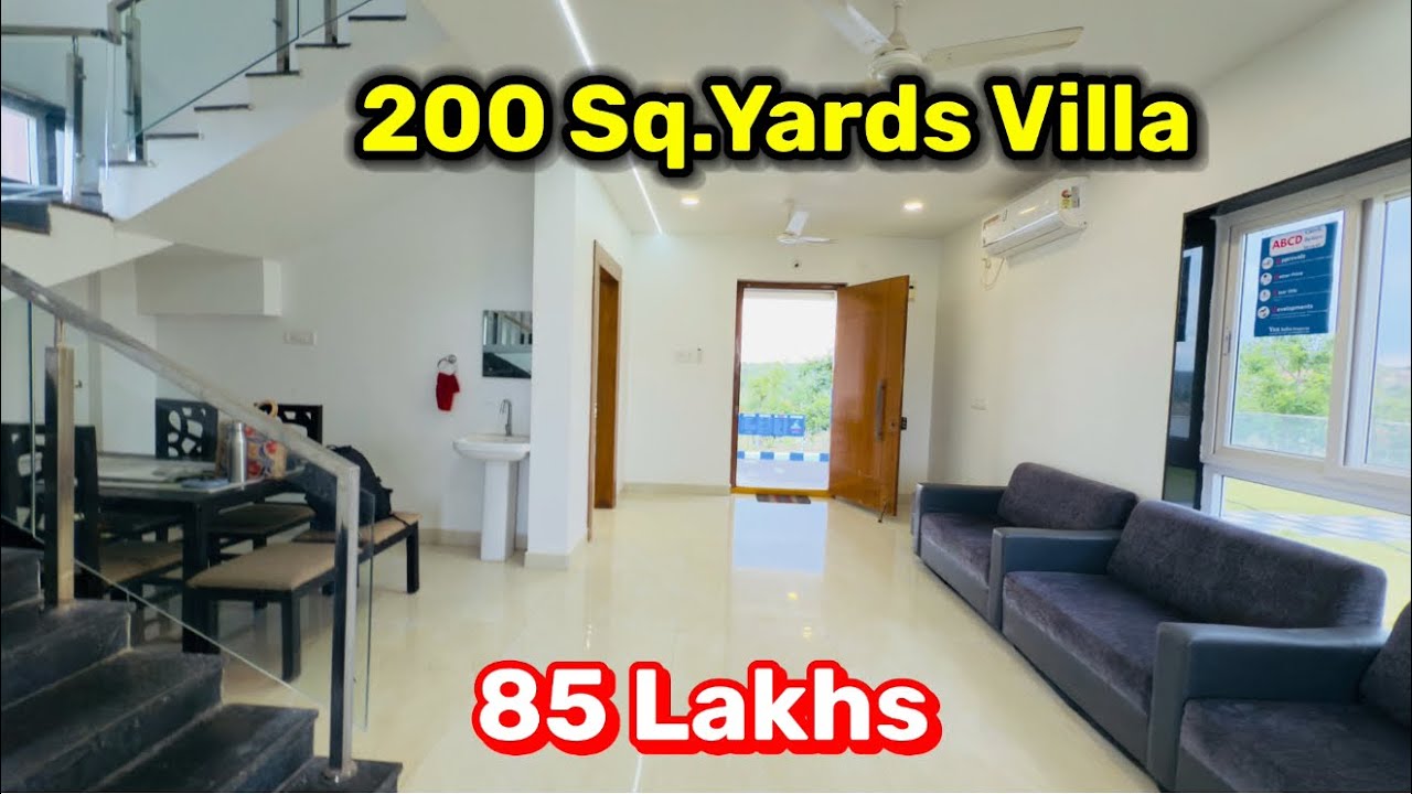 📞7036919638 | 200 sq.yards Duplex Villas For Sale in Hyderabad || Villas for Sale in Hyderabad