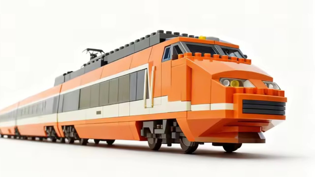 Lego train MOCs of LEGO Horizon Express 10233