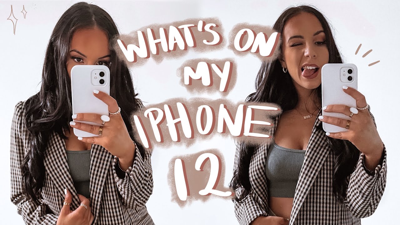 WHAT'S ON MY IPHONE 12 2020 (white) | my favorite apps + iOS 14 edition