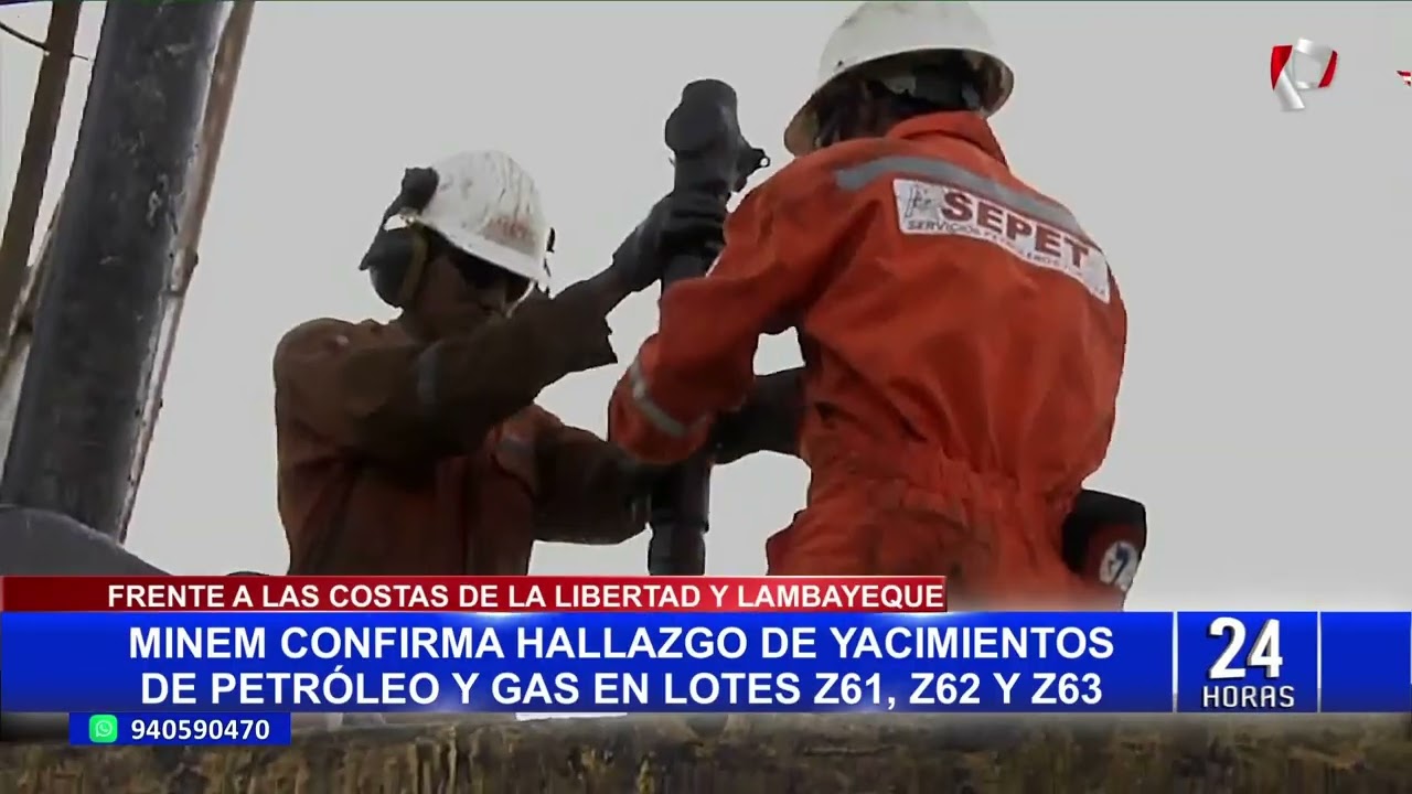 Descubren gran yacimiento de petróleo y gas frente a las costas de Chiclayo y Lambayeque