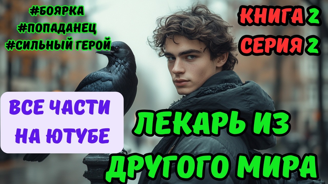 Лекарь из ДРУГОГО МИРА  Книга 2 часть 2 Все книги на ЮТУБЕ  ПОПАДАНЕЦ ФЭНТЕЗИ #аудиокниги#аудиокнига