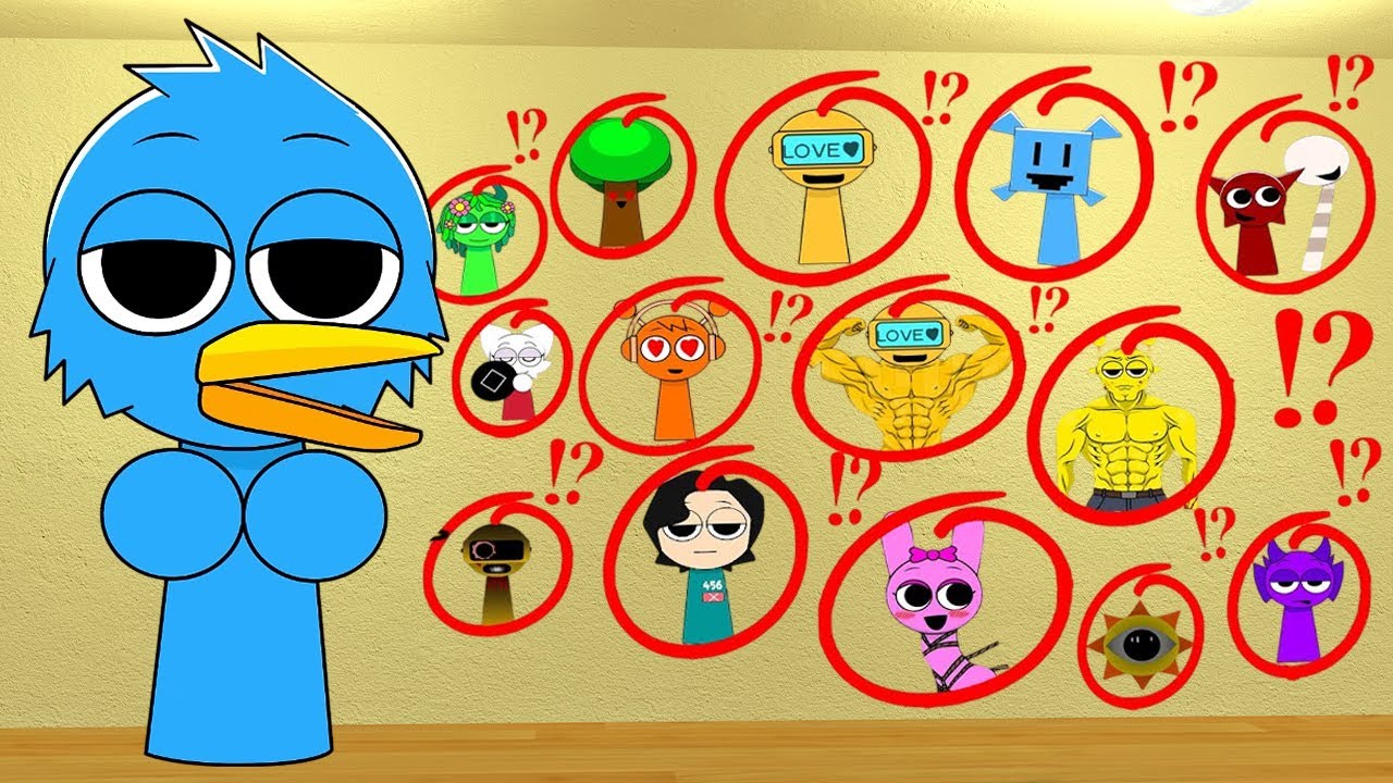 Incredibox Sprunki SuS Azuri wants me to bring her All Babies Sprunki Families - Gmod!
