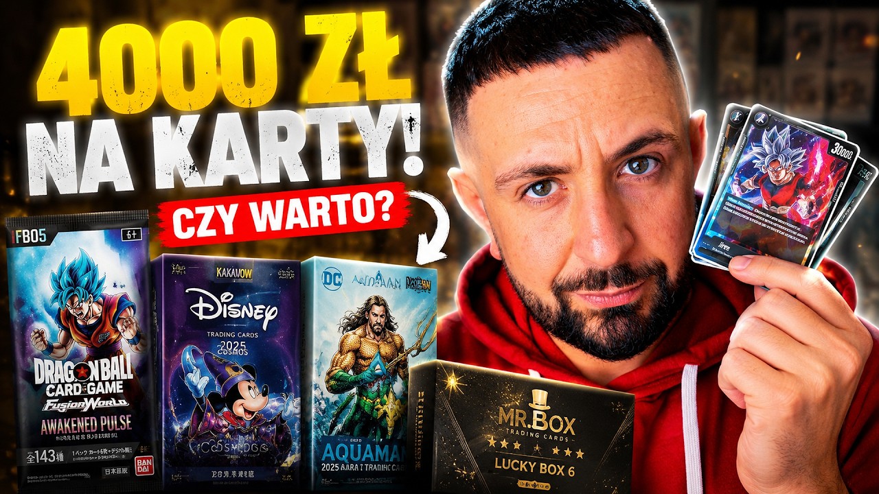 Straciłem 4000 zł w 30 minut? Otwieram BANDAI i KAKAWOW 📉