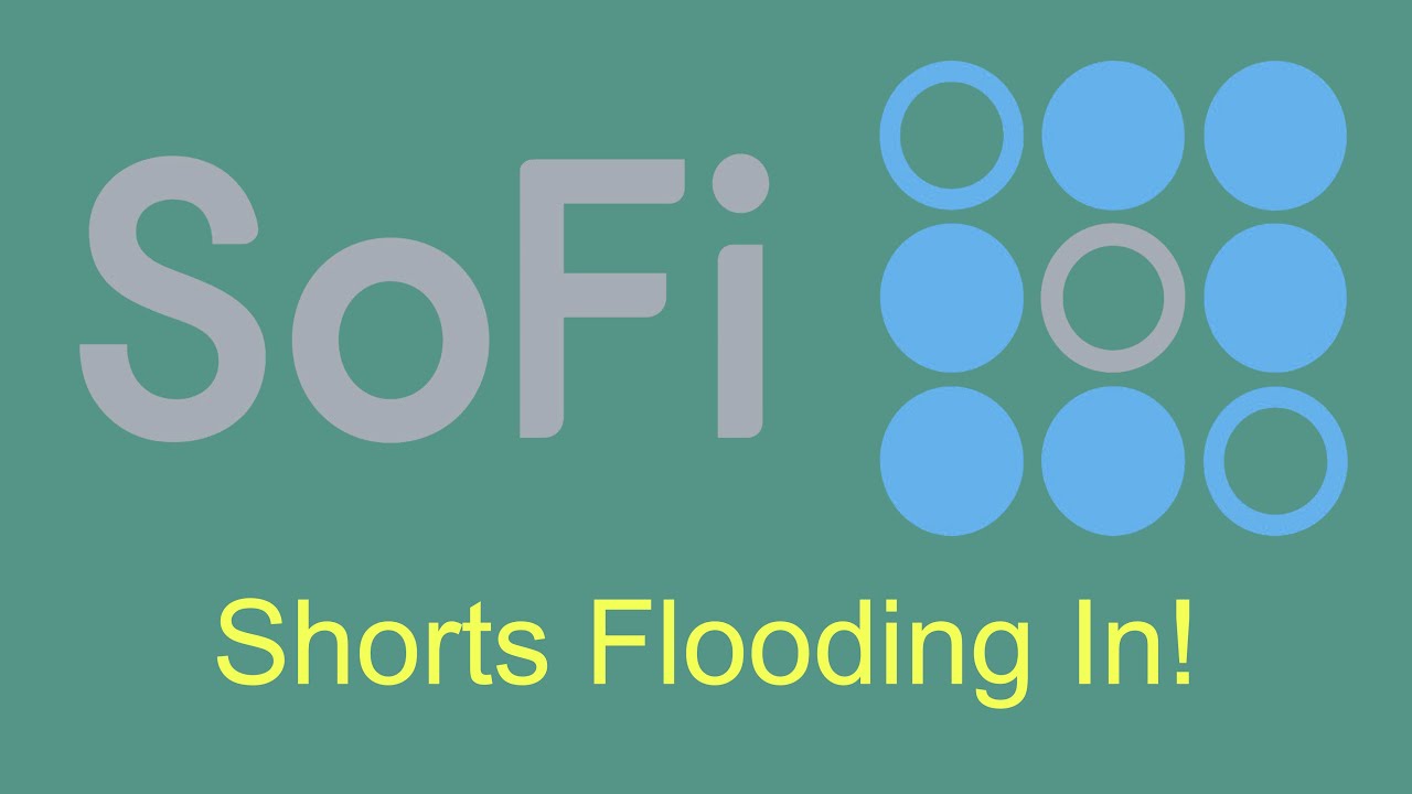 SoFi stock short squeeze update | The latest $SOFI chart and short data analysis