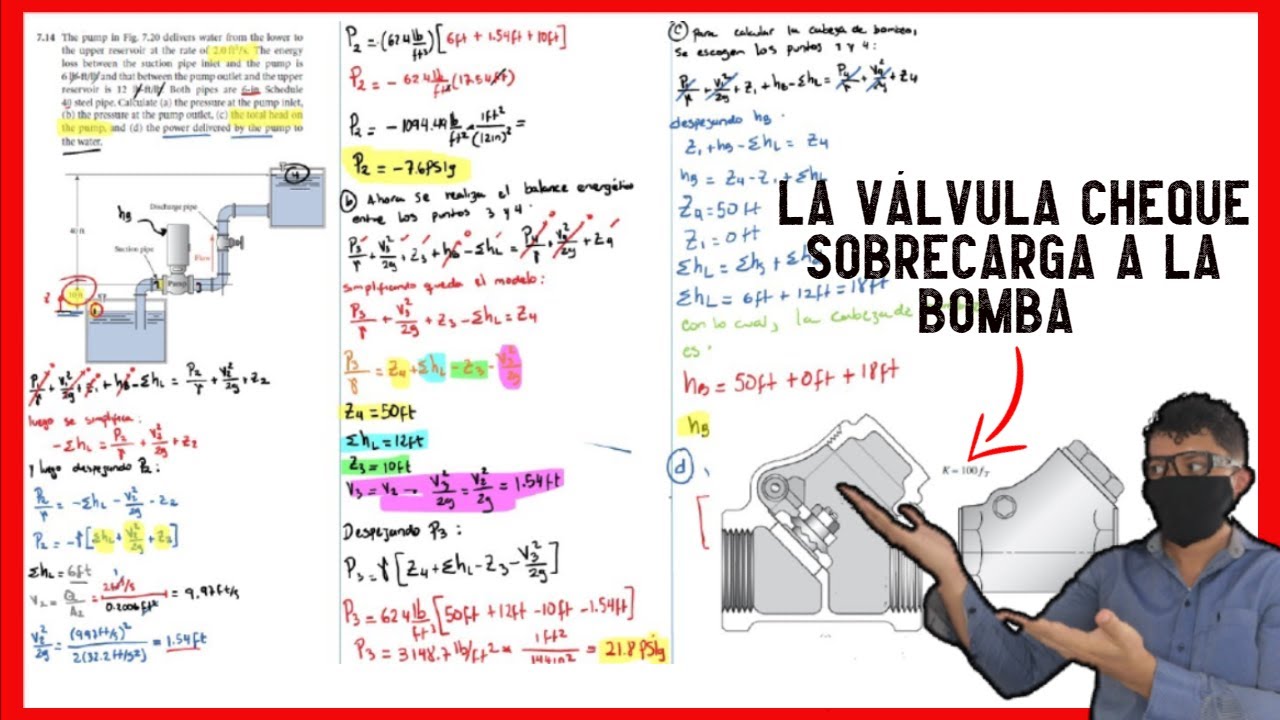 Cálculo de POTENCIA de BOMBA