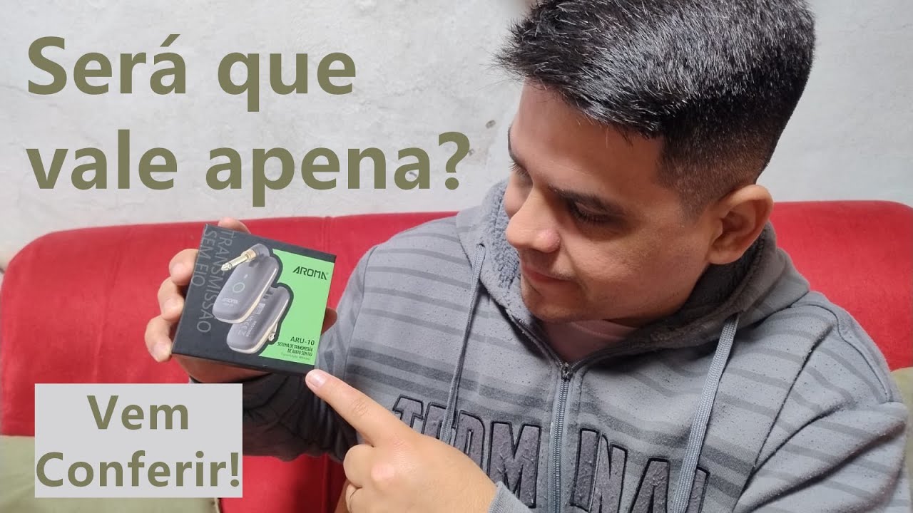 Review Transmissor sem fio (Aroma ARU-10) | Guitarra, Violão, Teclado e etc... Será que vale apena?