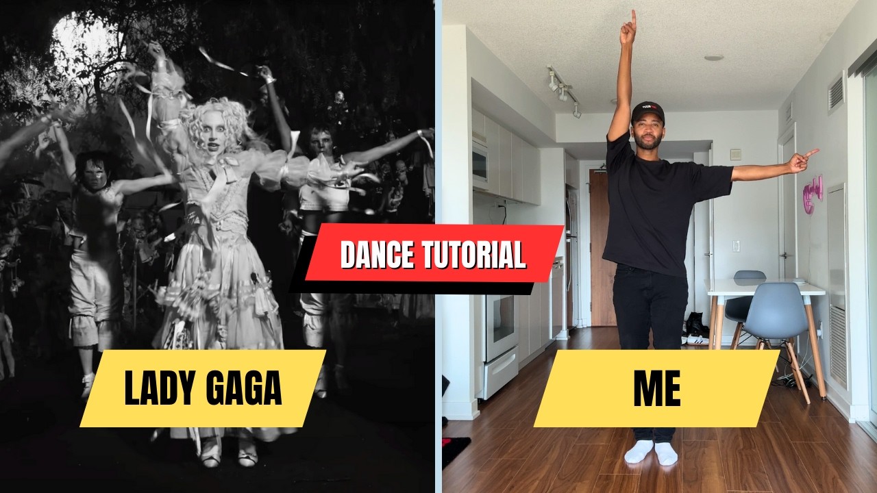 Lady Gaga - The Dead Dance ( STEP BY STEP TUTORIAL )