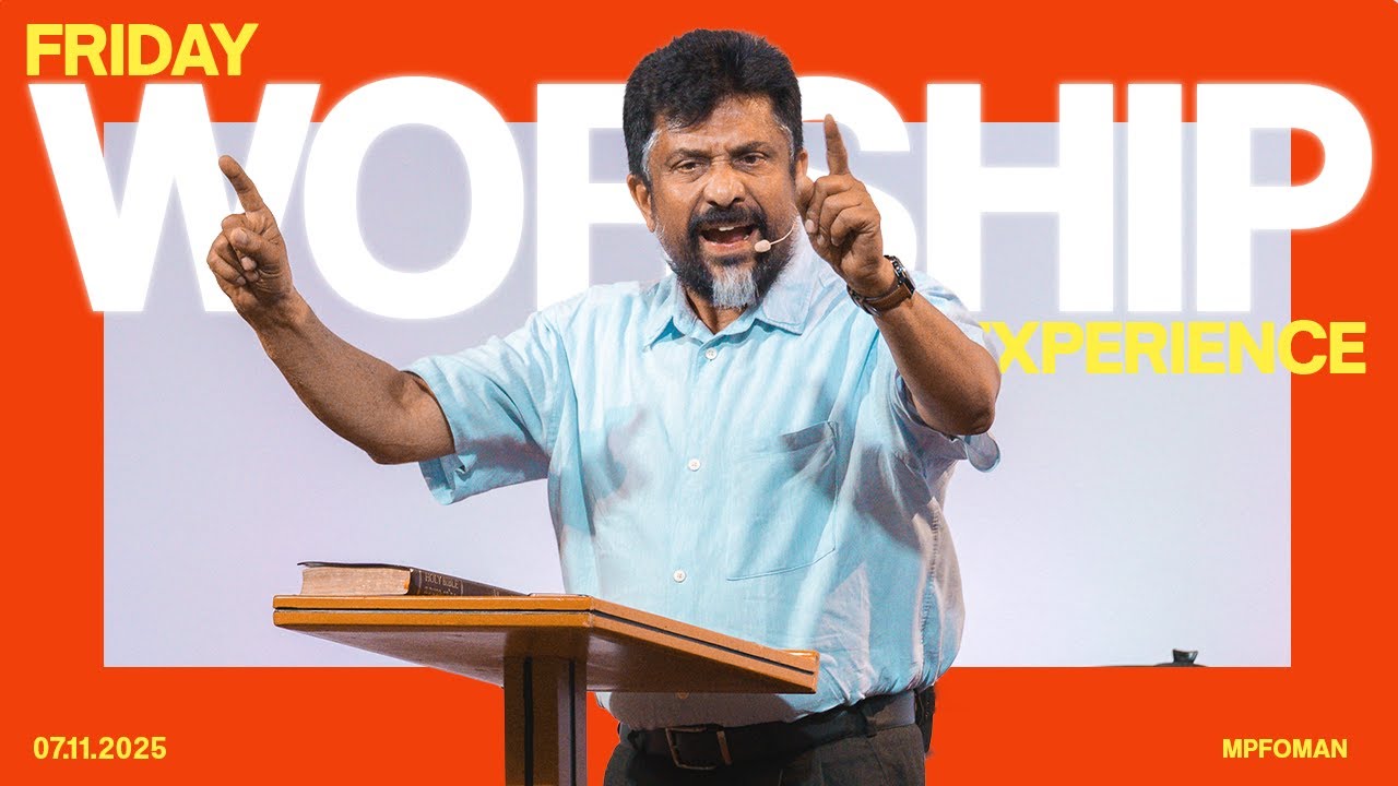 Friday Worship Experience | Pr. Saji Andrews | 7th November 2025