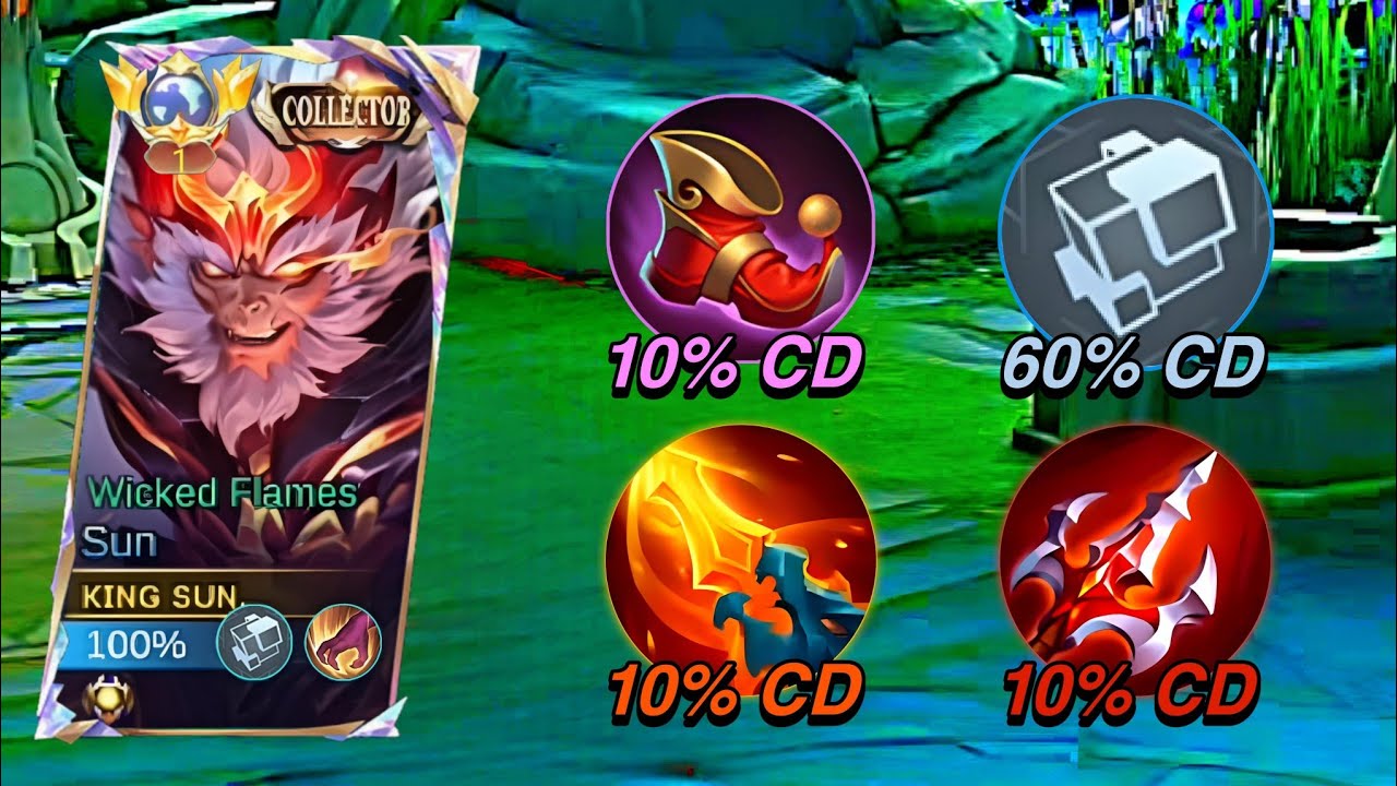 REASON WHY GLOBAL SUN ABUSE THIS NEW COOLDOWN BUILD!!(must try👍)