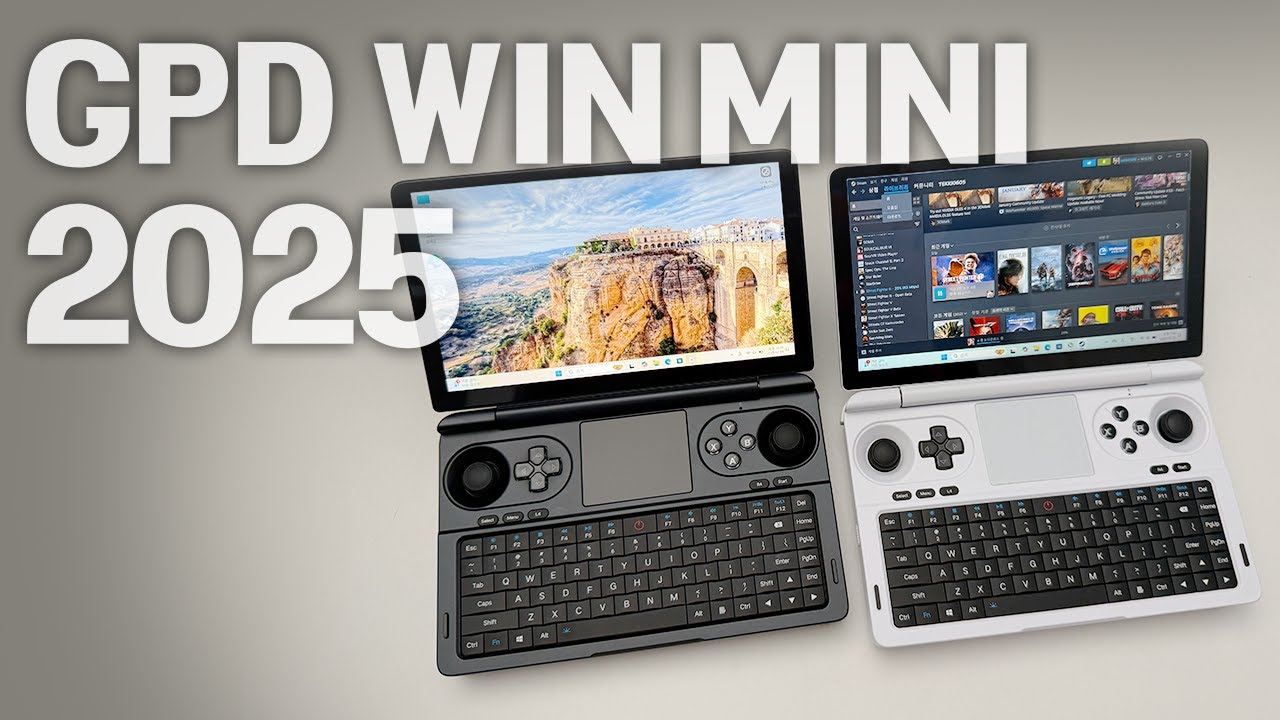 얼마나 더 좋아졌을까? GPD WIN MINI 2025 살펴 보기!