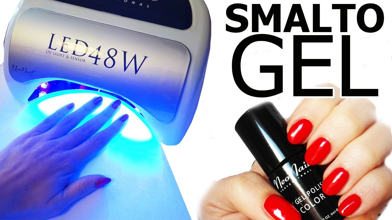 COME MI APPLICO LO SMALTO-GEL SEMIPERMANENTE NeoNail!! - Tutorial