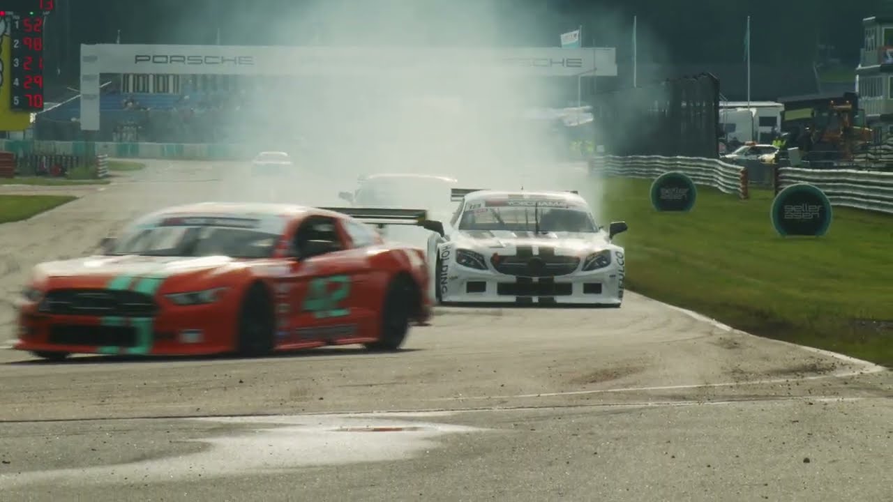 V8 Thunder Cars - Gelleråsloppet Race 1 - Highlights