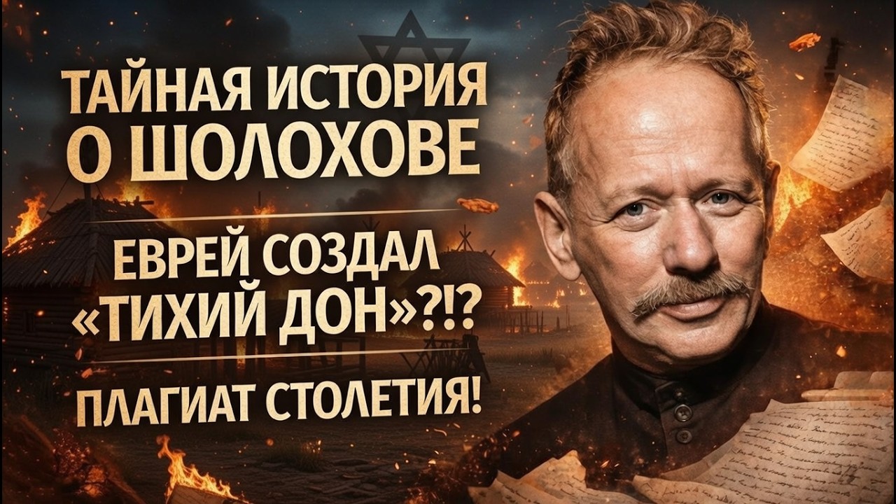 ШОЛОХОВ: Главная АФЕРА времён СССР - 