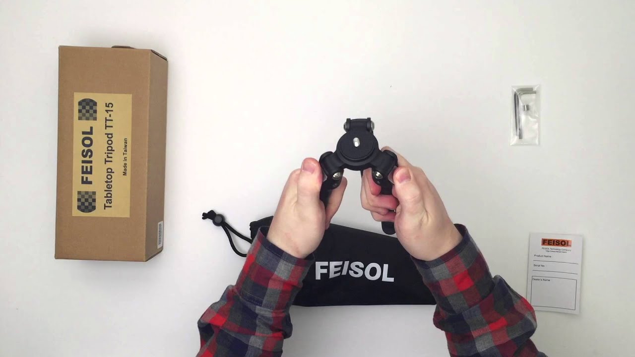 Unboxing the Feisol TT-15 Mini Carbon Fiber Tripod