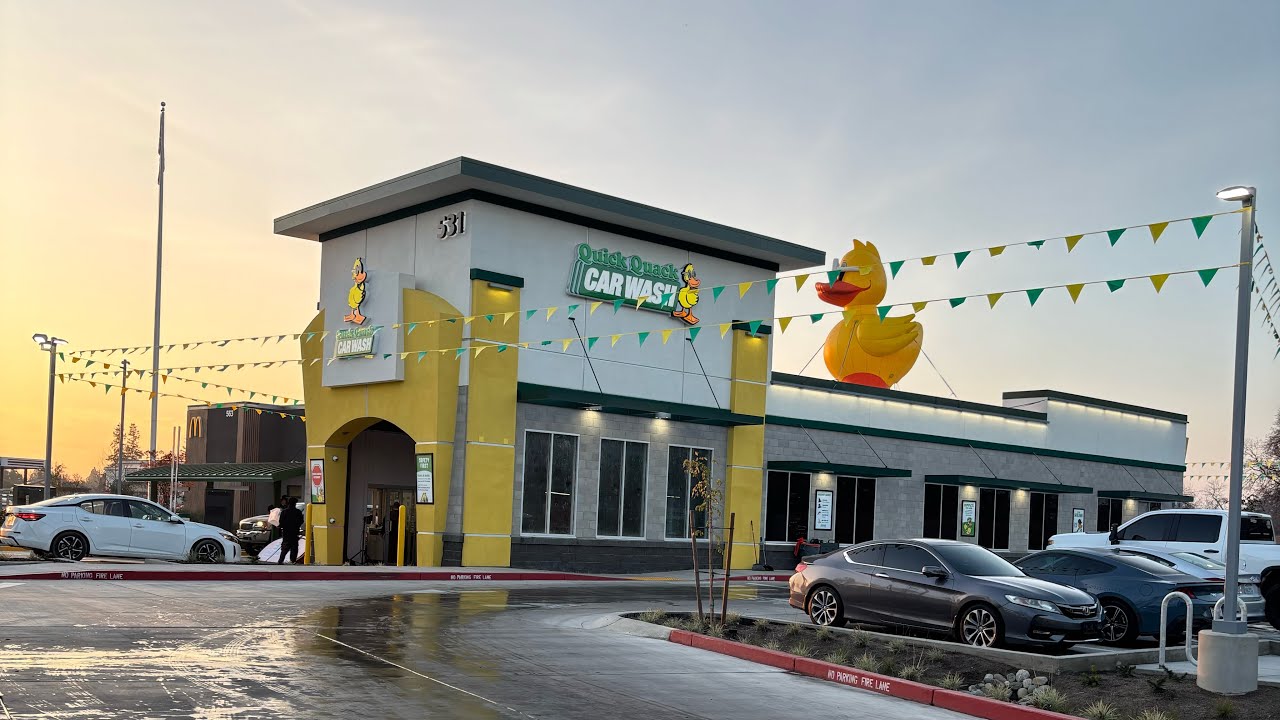 Quick Quack Car Wash (Brand NEW car wash in Stockton)