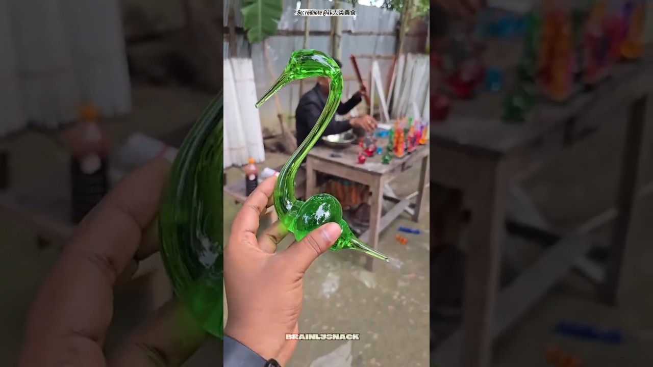 mengubah lampu neon bekas menjadi karya unik