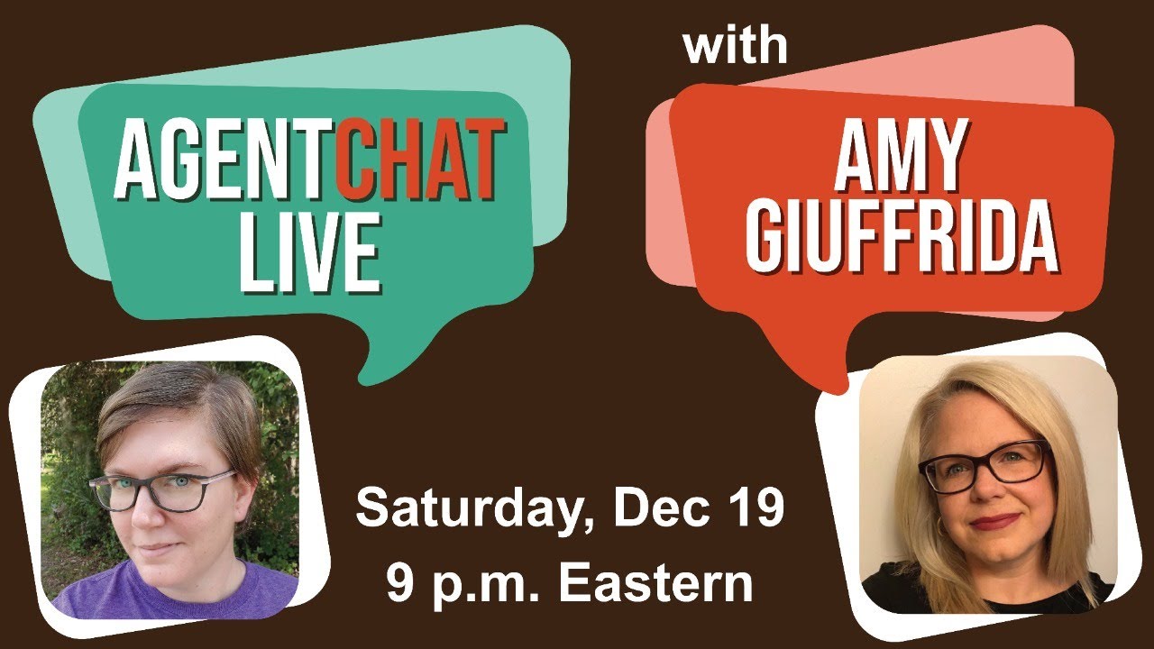 AgentChat Live with Amy Giuffrida of The Jennifer De Chiara Literary Agency
