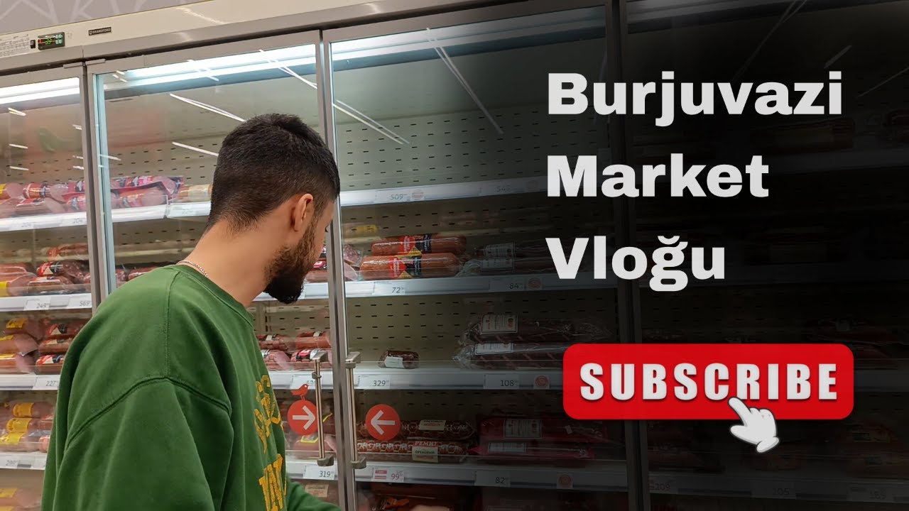 Burjuvazi Market Vloğu/ Rusya'da Market Fiyatları!!