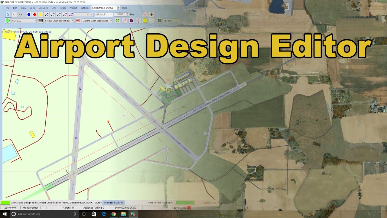Airport Design Editor Walk-though, Part 6. File & Folder Structure + First Compile