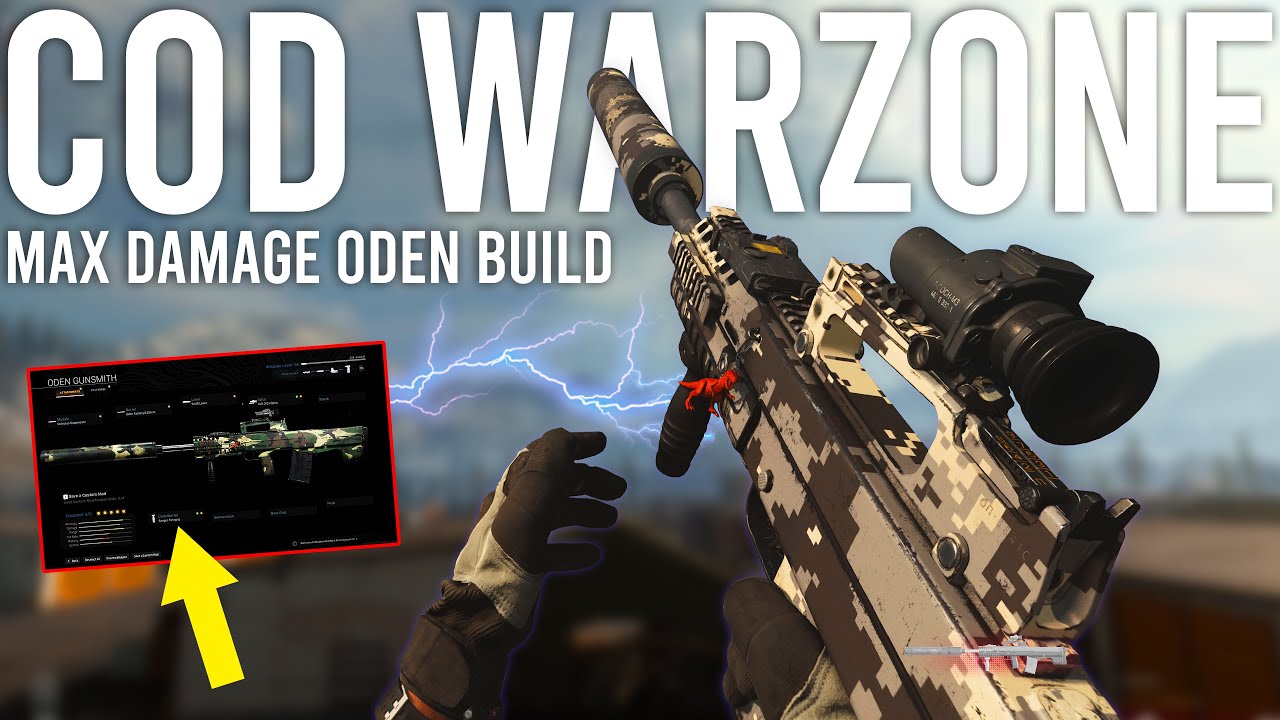 Call of Duty Warzone Max Damage ODEN build is Insane...