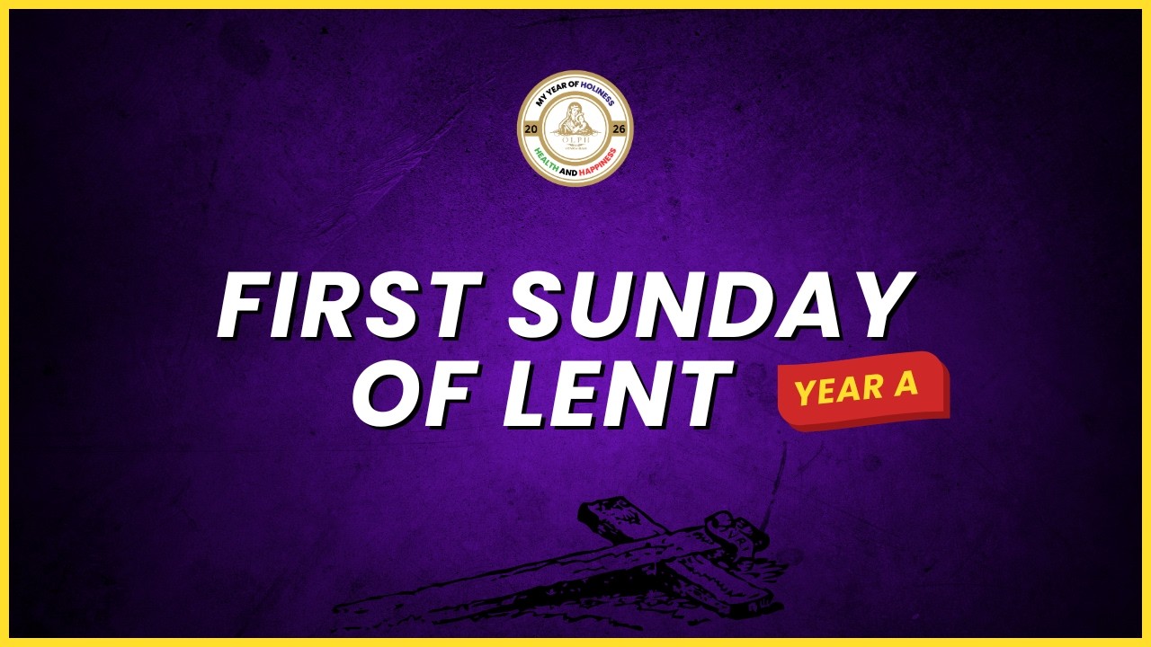 First Sunday of Lent, Year A || 22.02.2026 || 09:00AM