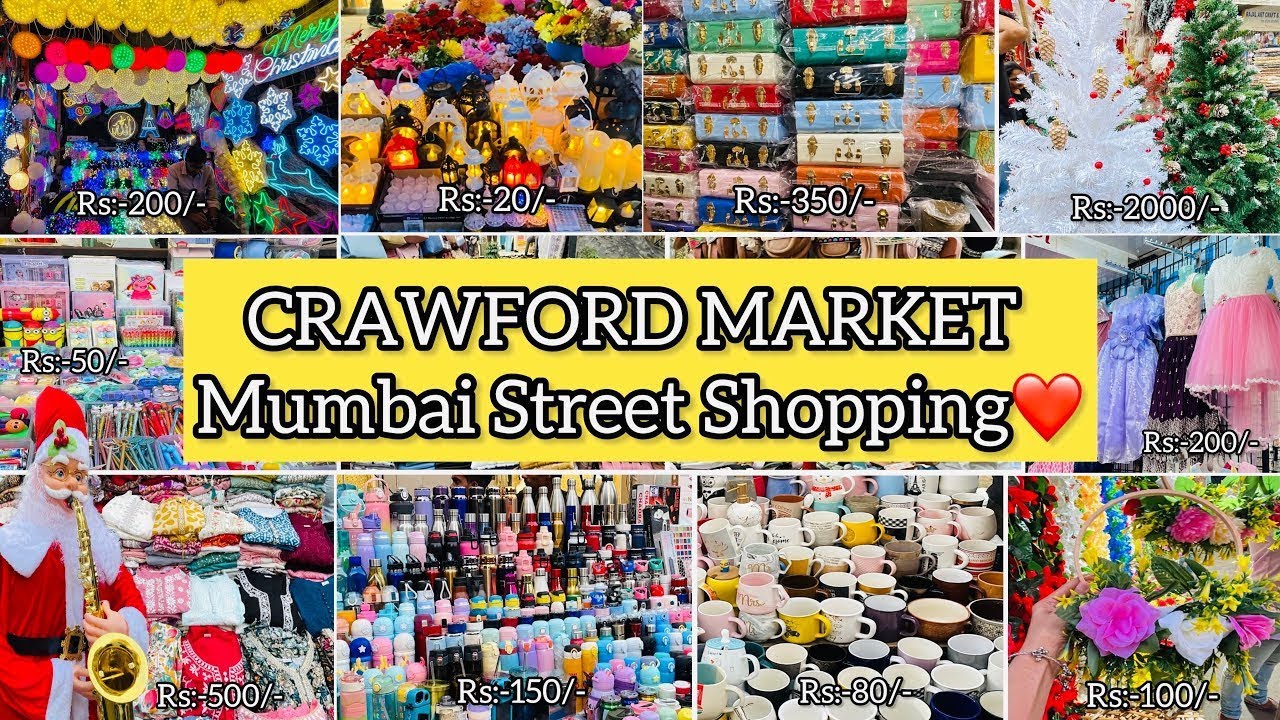CRAWFORD MARKET MUMBAI😍|Mumbai's Famous Street Shopping Market😍#mumbai @prianca_solanki