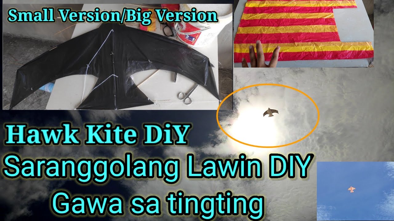 Hawk Kite | Saranggolang Lawin | DIY | Napakadali at Simpleng Gawin | #Gamer Zone YT | Layangan