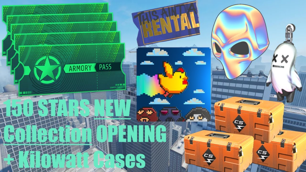 NEW CS2 Armory COLLECTION Update (150 STAR OPENING) + Kilowatt Case OPENING!