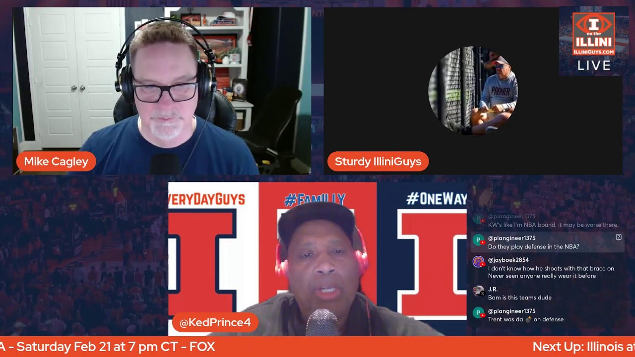 I on the Illini LIVE - Illinois at USC #Illini #Illinois #CollegeBasketball