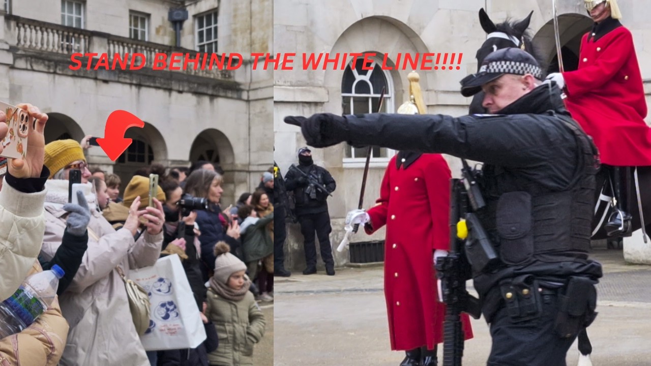 One Step Too Far — Police Rush In
