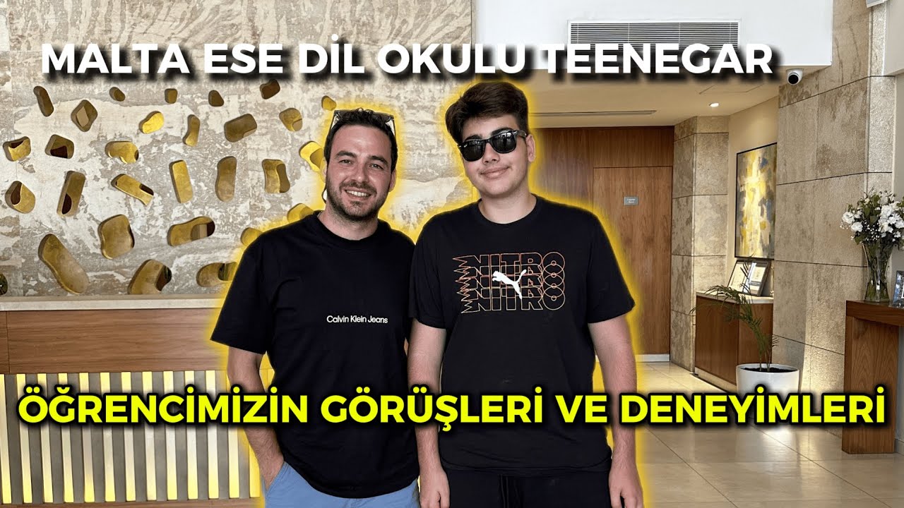 Malta Ese Yaz Okulu Salini Resort İnceleme ve Öğrenci görüşmesi - Malta Yaz Kampı