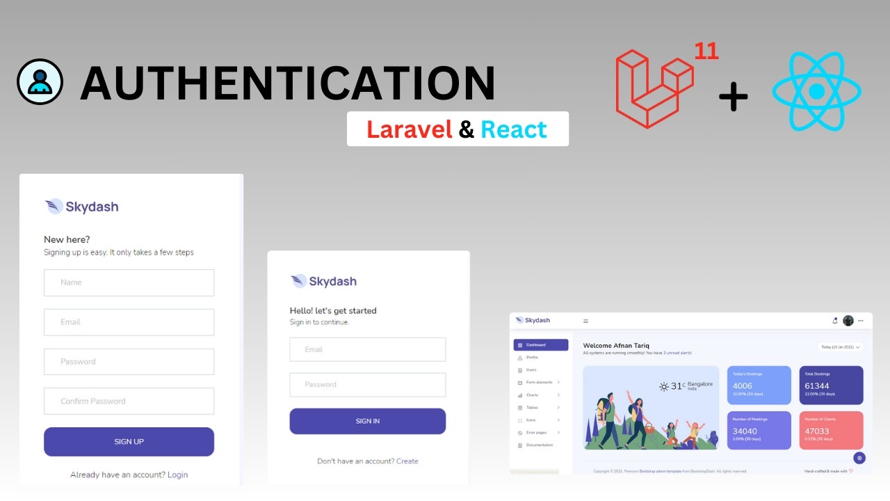 Build a Full-Stack Authentication App with Laravel 11 & React