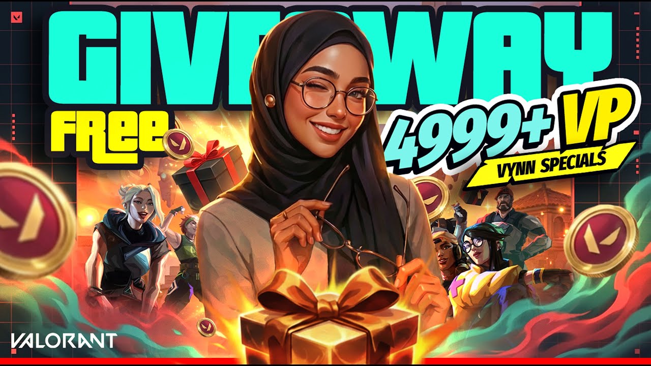 🎁 SUNDAY SPECIAL: 5000 VP GIVEAWAY! | Join & Win Valorant Points| 