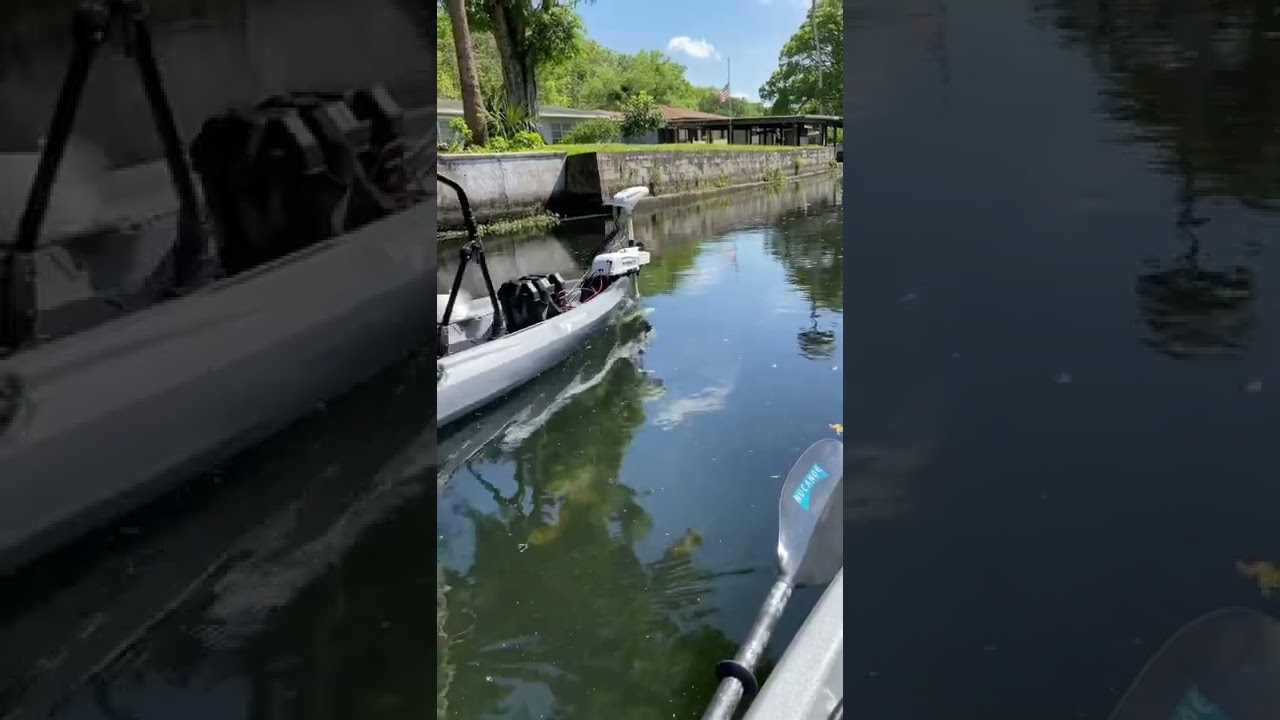 NuCanoe Unlimited with remote-controlled Minn Kota iPilot PowerDrive