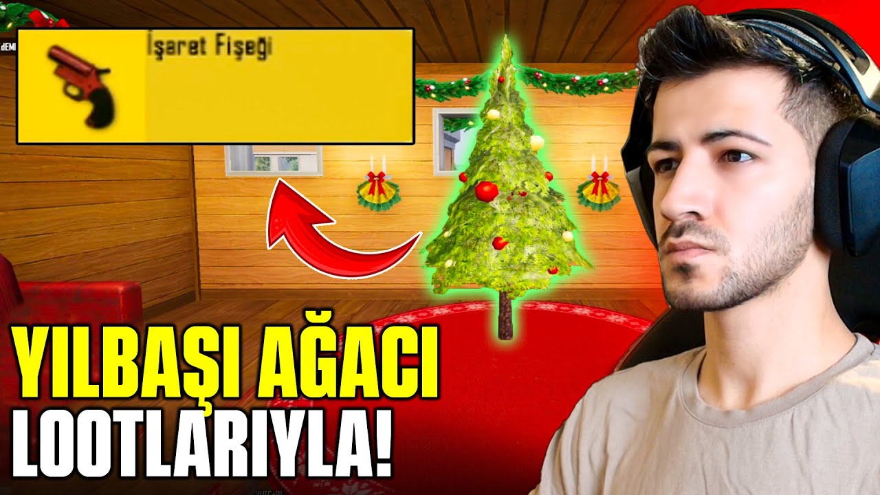 HOW TO WIN WITH CHRISTMAS TREE LOOT? Pubg mobile