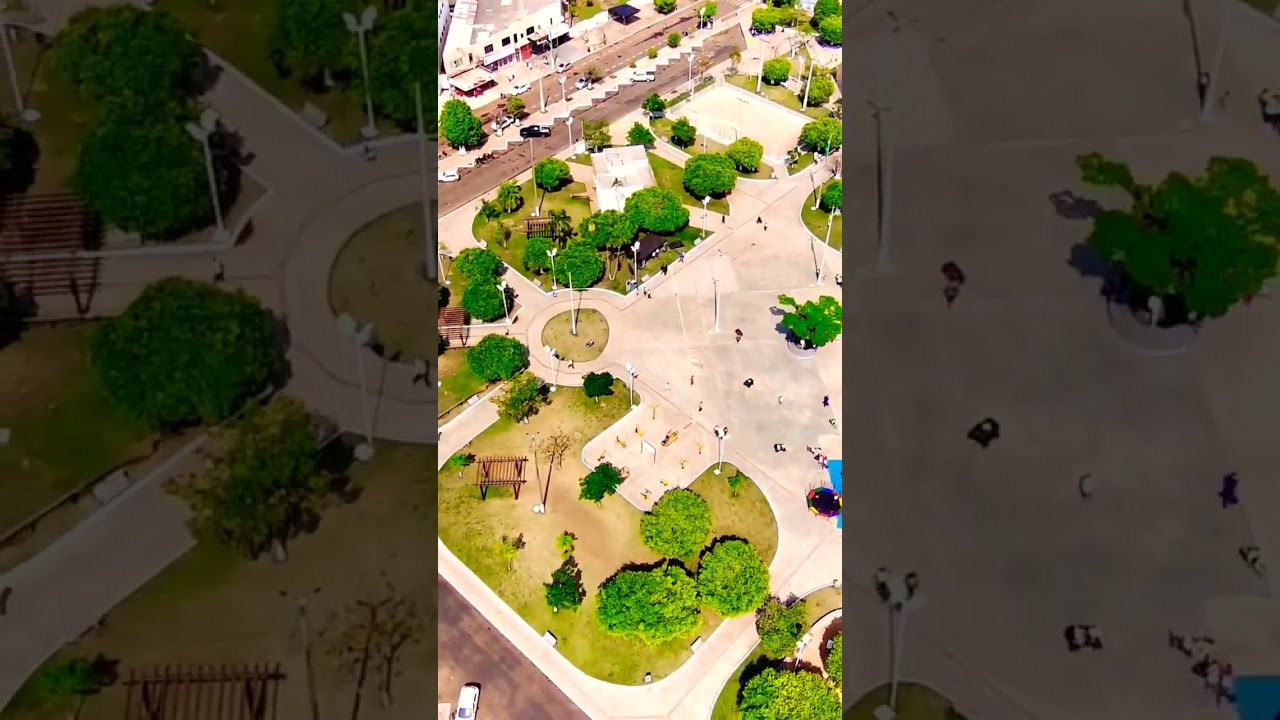 Pra&ccedil;a da B&iacute;blia em Ju&iacute;na #juinamt#pra&ccedil;adabiblia#pracadabibliajuina #praca#juinadrone #noroeste