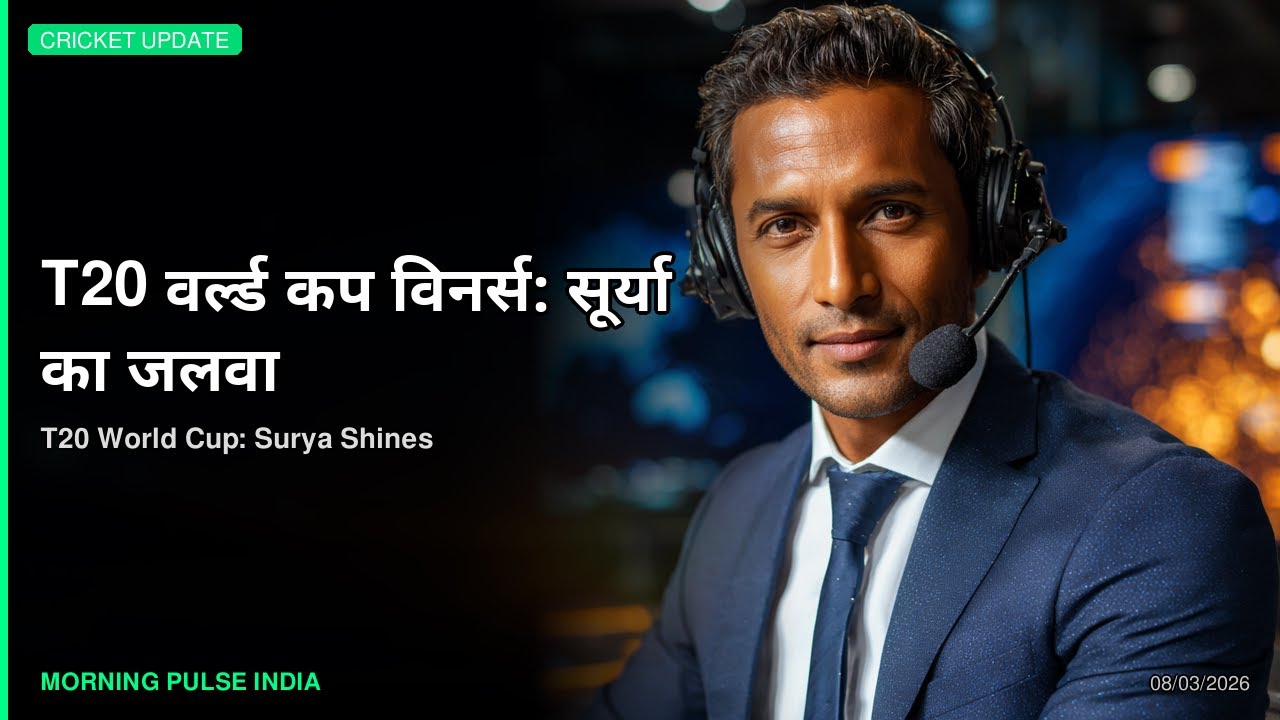 T20 वर्ल्ड कप विनर्स: सूर्या का जलवा | T20 World Cup: Surya Shines | March 08, 2026