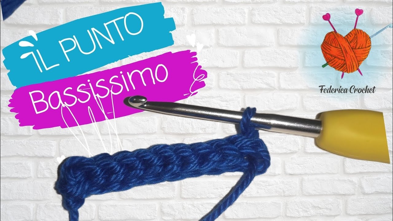 Maglia Bassissima Uncinetto / slip Stitch : lezione 7