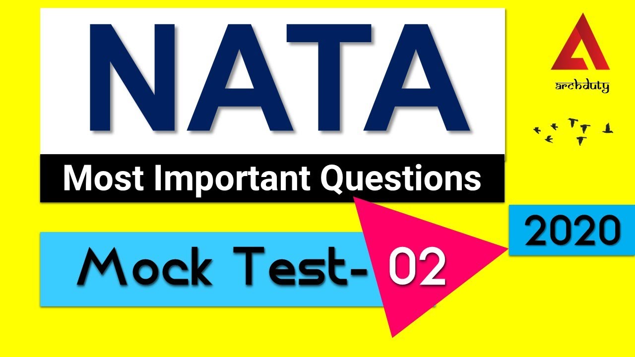 Nata | Entrance Exam 2020 | Mock Test- 01| Most Important Questions [NATA] Pdf Are Available