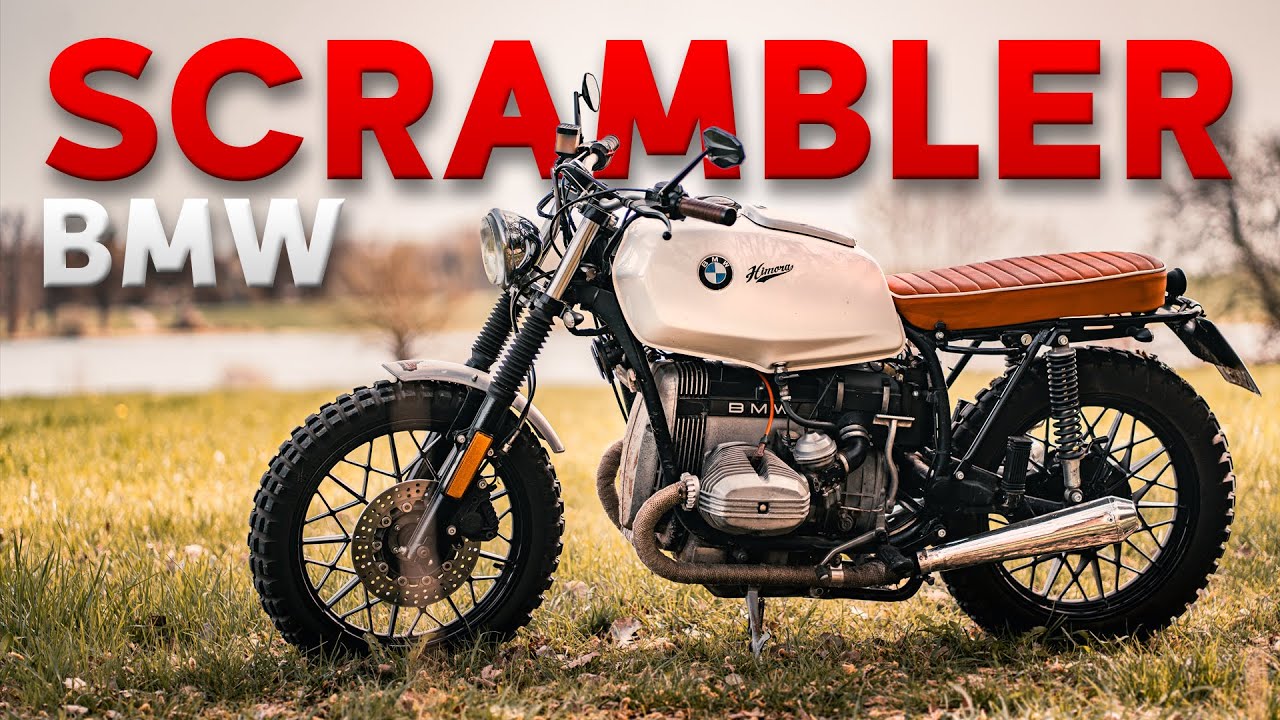 BMW SCRAMBLER UMBAU | BMW R45 RT 1982 - ehemaliges Polizeimotorrad