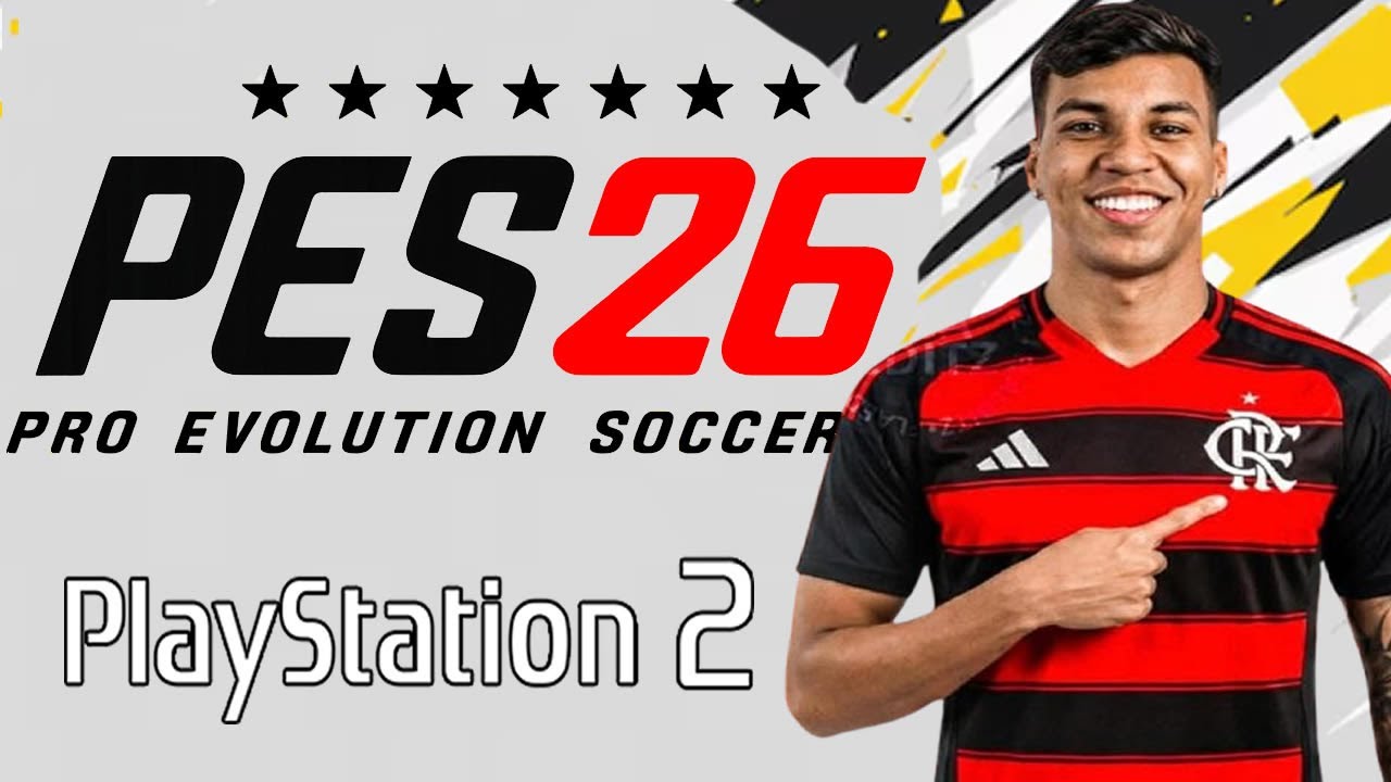 NOVO PES2026 JANEIRO PLAYSTATION 2  (Ps2) aethersx2 pcsx2 Opl
