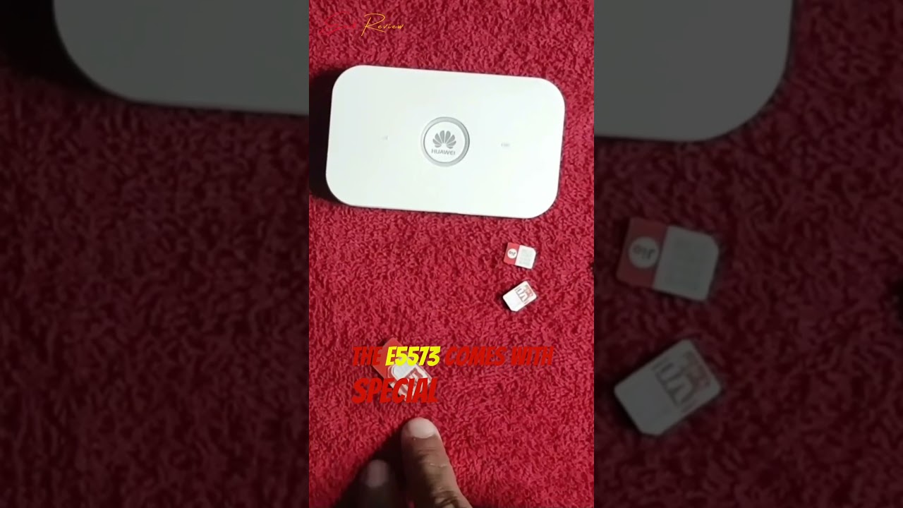 Huawei E5573 Universal 4G Pocket WiFi Hotspot Dongle All Sim Card Support