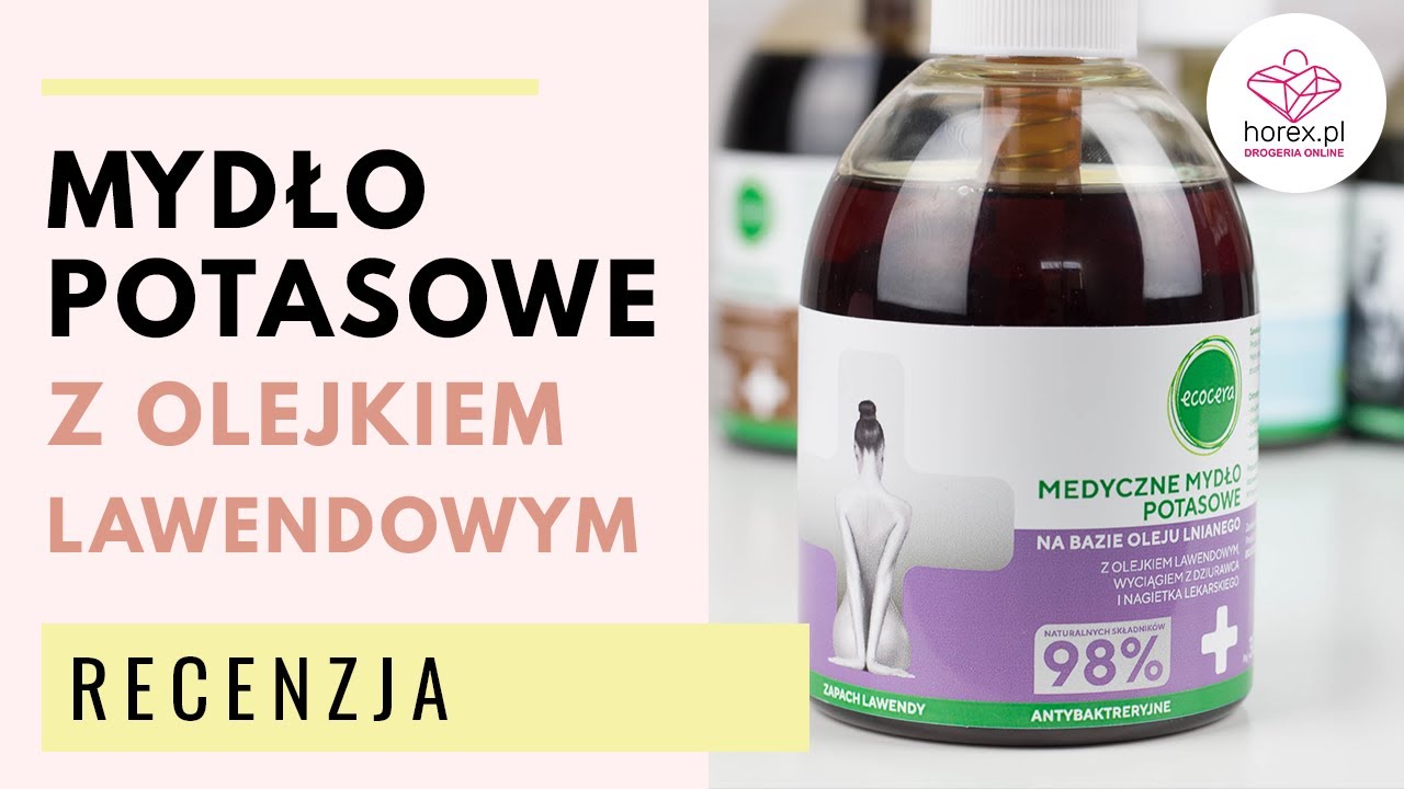 ECOCERA Medyczne Mydło Potasowe z lawendą | Recenzja z drogerią horex.pl