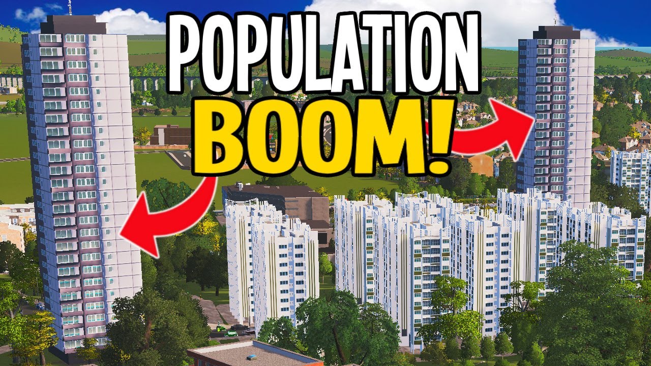 Realistic Population Changes Everything - So much more than Vanilla Cities Skylines!