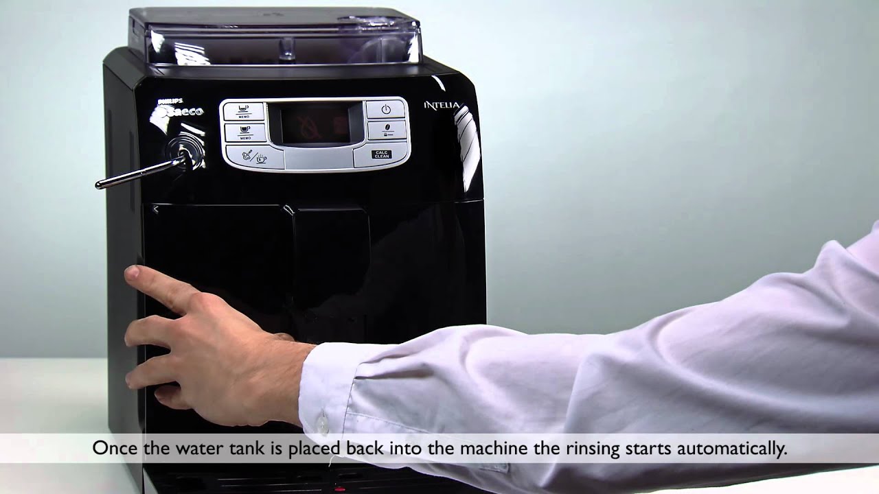 Intelia Focus - Descaling the machine