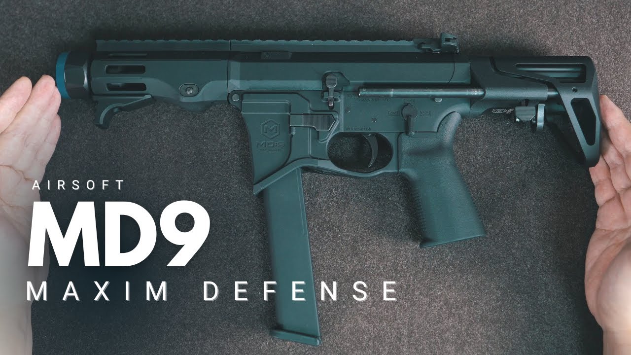 MAXIM DEFENSE 9, Airsoft MD9 Review #VFC