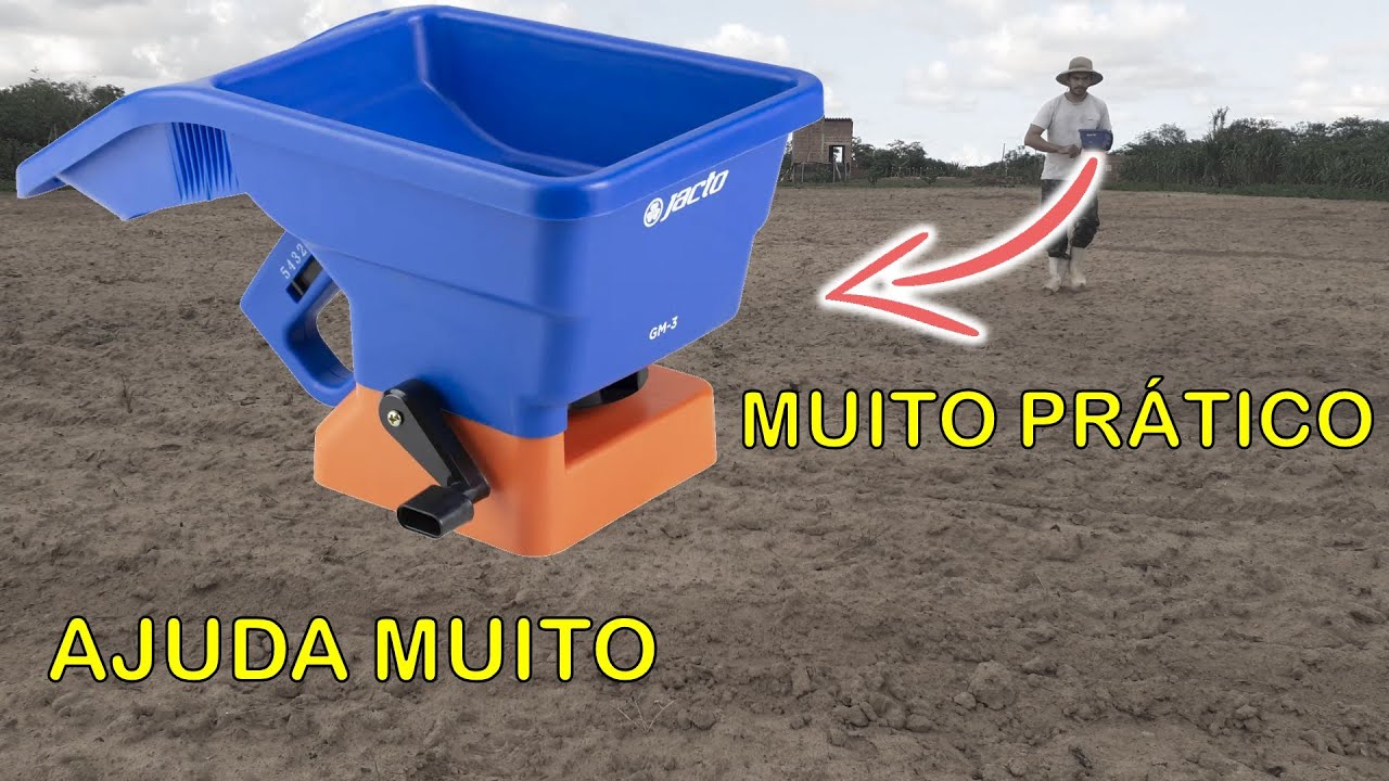 Apresentação do Espalhador de Sementes e Adubadeira Jacto GM-3