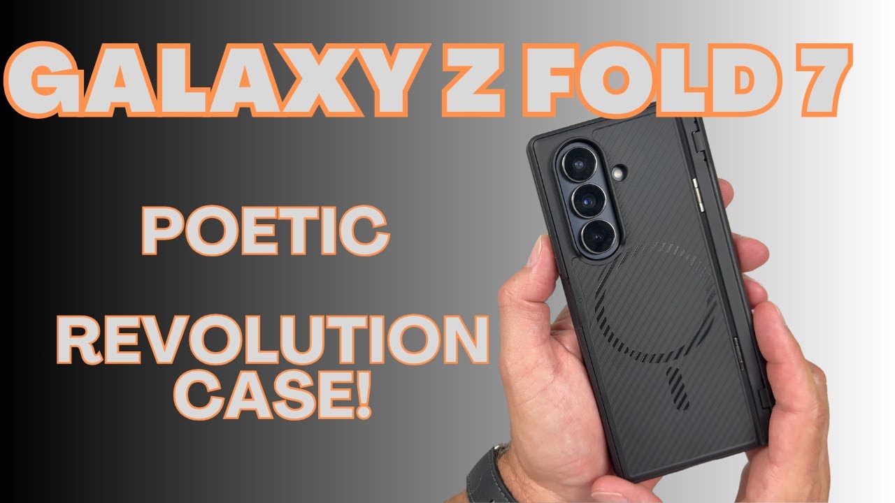 Galaxy Z Fold 7 - Poetic Revolution Case Review