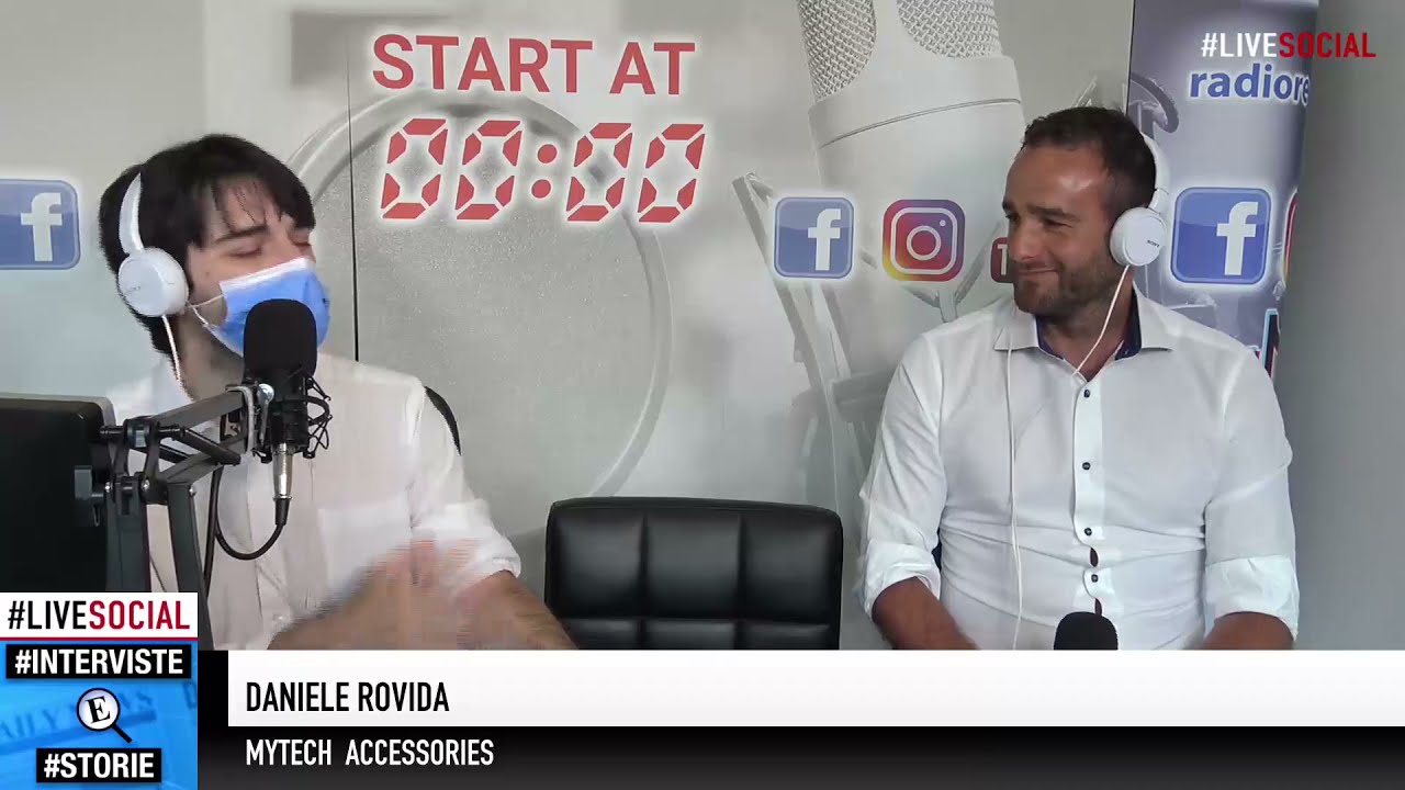 Intervista Radio Regione Mytech Accessories  - Sales Manager Daniele Rovida  [MYTECH]